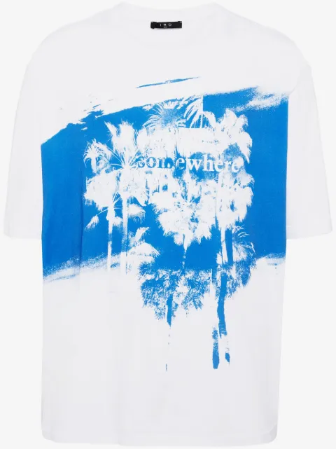 IRO T-Shirt mit grafischem Print