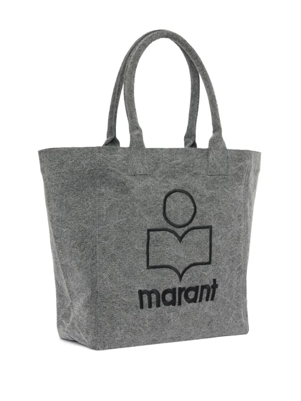 ISABEL MARANT Yenky Small Tote Bag | Grey | FARFETCH JO