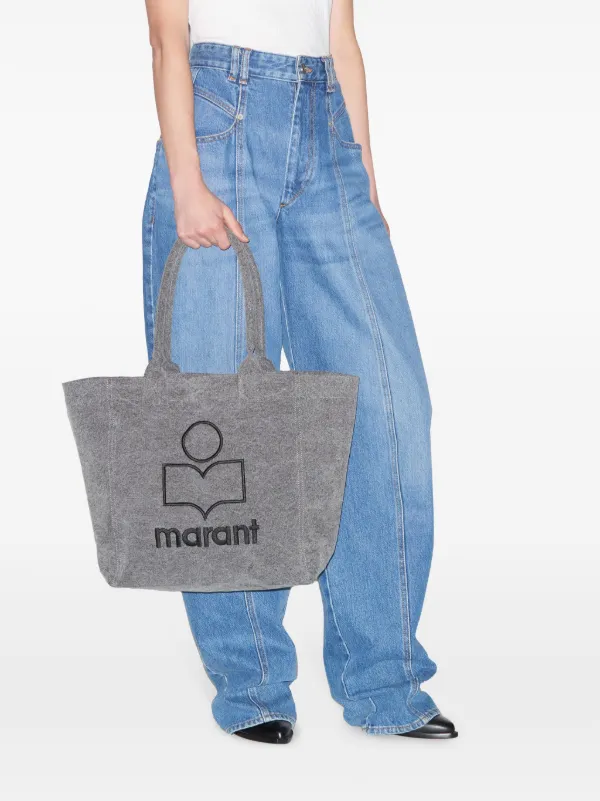 ISABEL MARANT Yenky Small Tote Bag | Grey | FARFETCH