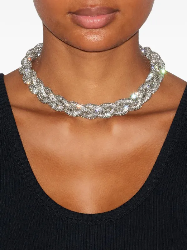 【Isabel Marant】クリスタル装飾のネックレス ISABEL MARANT Crystal-Embellished Necklace | endource