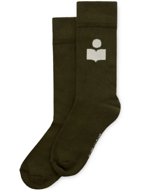Chaussettes Siloki à logo intarsia - MARANT - Modalova