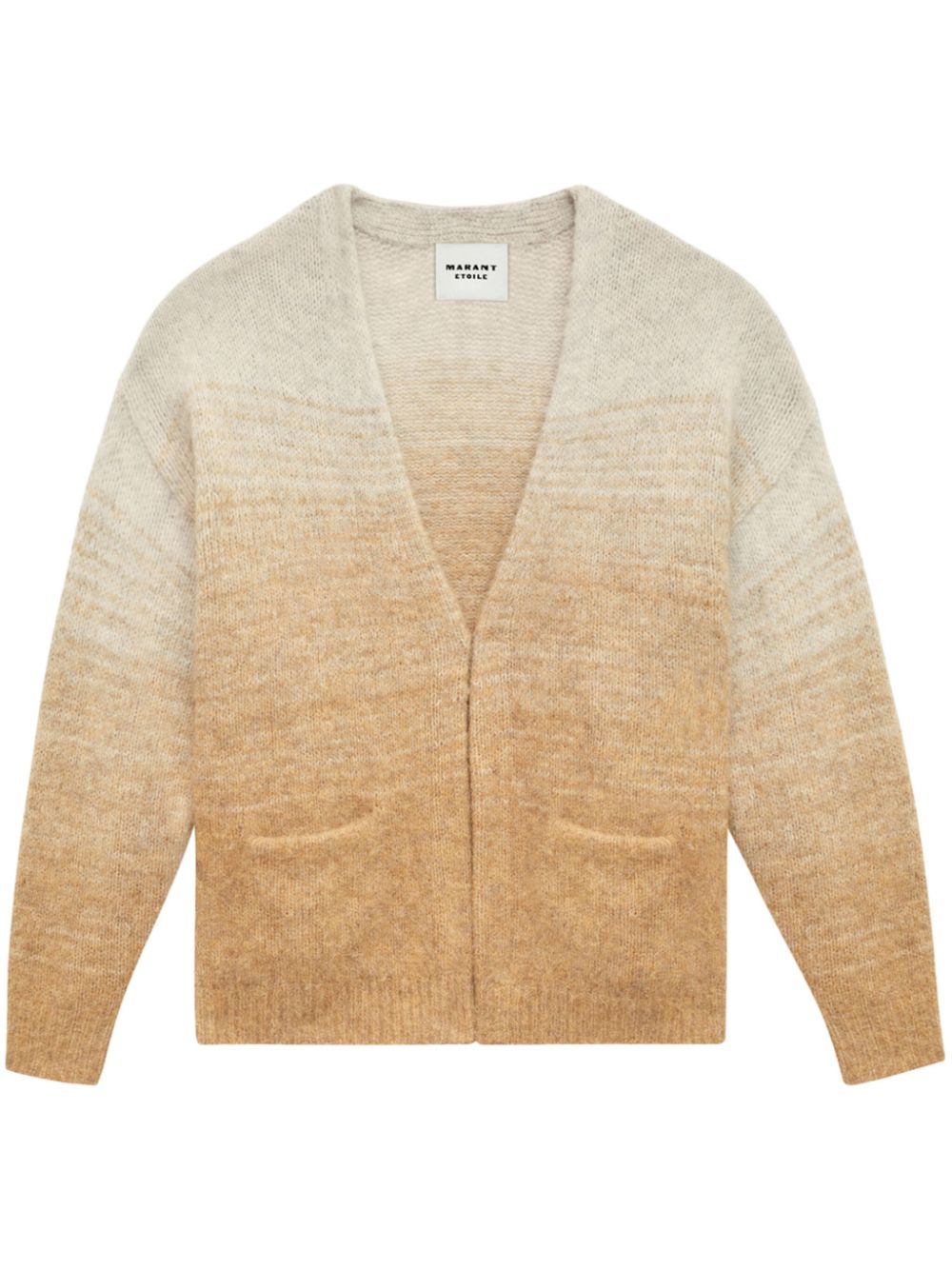 MARANT Daneah ombré-effect cardigan - Neutrals