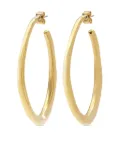 ISABEL MARANT Pleasant sculpted-hoop earrings - Gold
