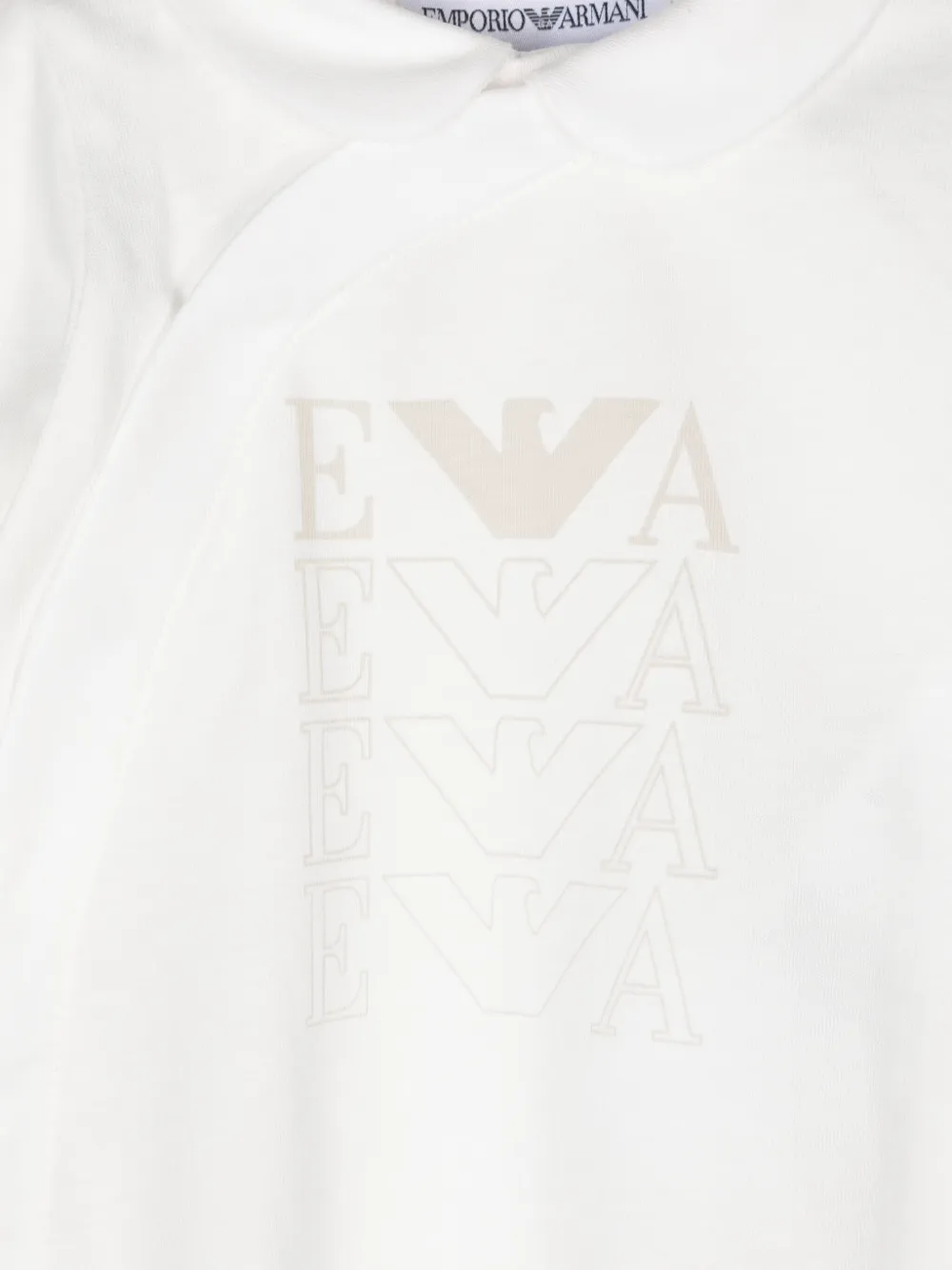 Emporio Armani Kids Pyjama met logoprint Wit