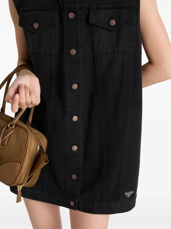 Prada Midnight Blue Velvet Dress | Marilyn's Vintage Online