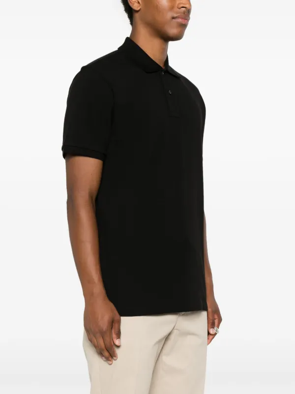 Moncler tricolour trim T shirt Black FARFETCH AE