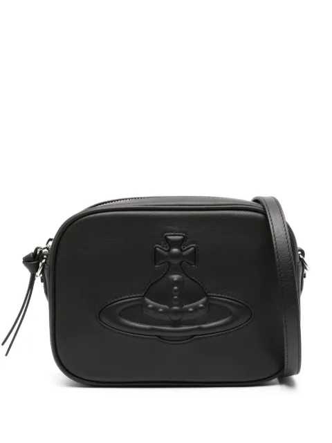 Vivienne Westwood Orb-embossed leather cross body bag