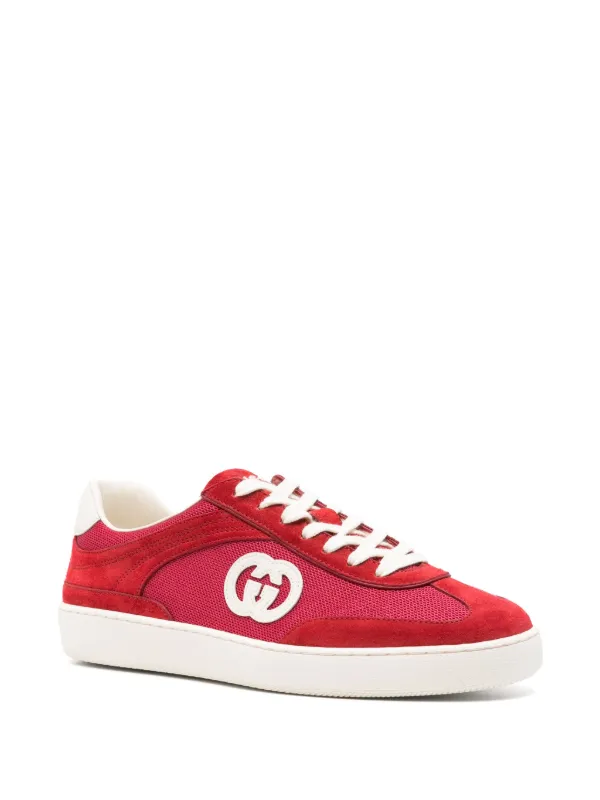 Gucci Interlocking G Sneakers Red FARFETCH CA