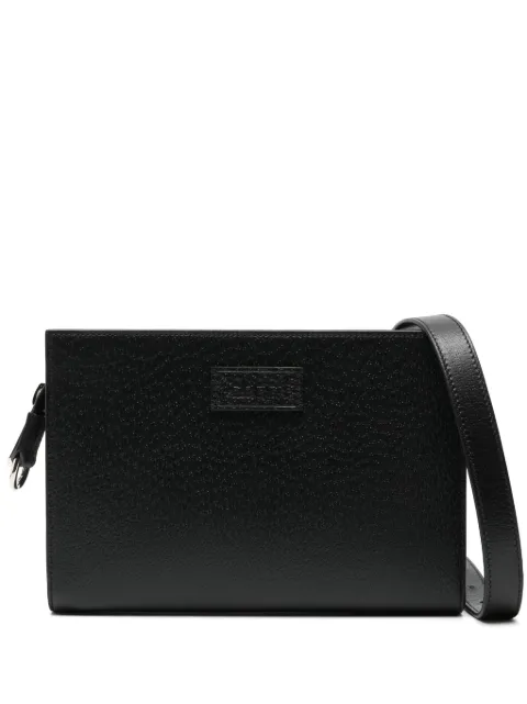 Gucci logo-patch messenger bag