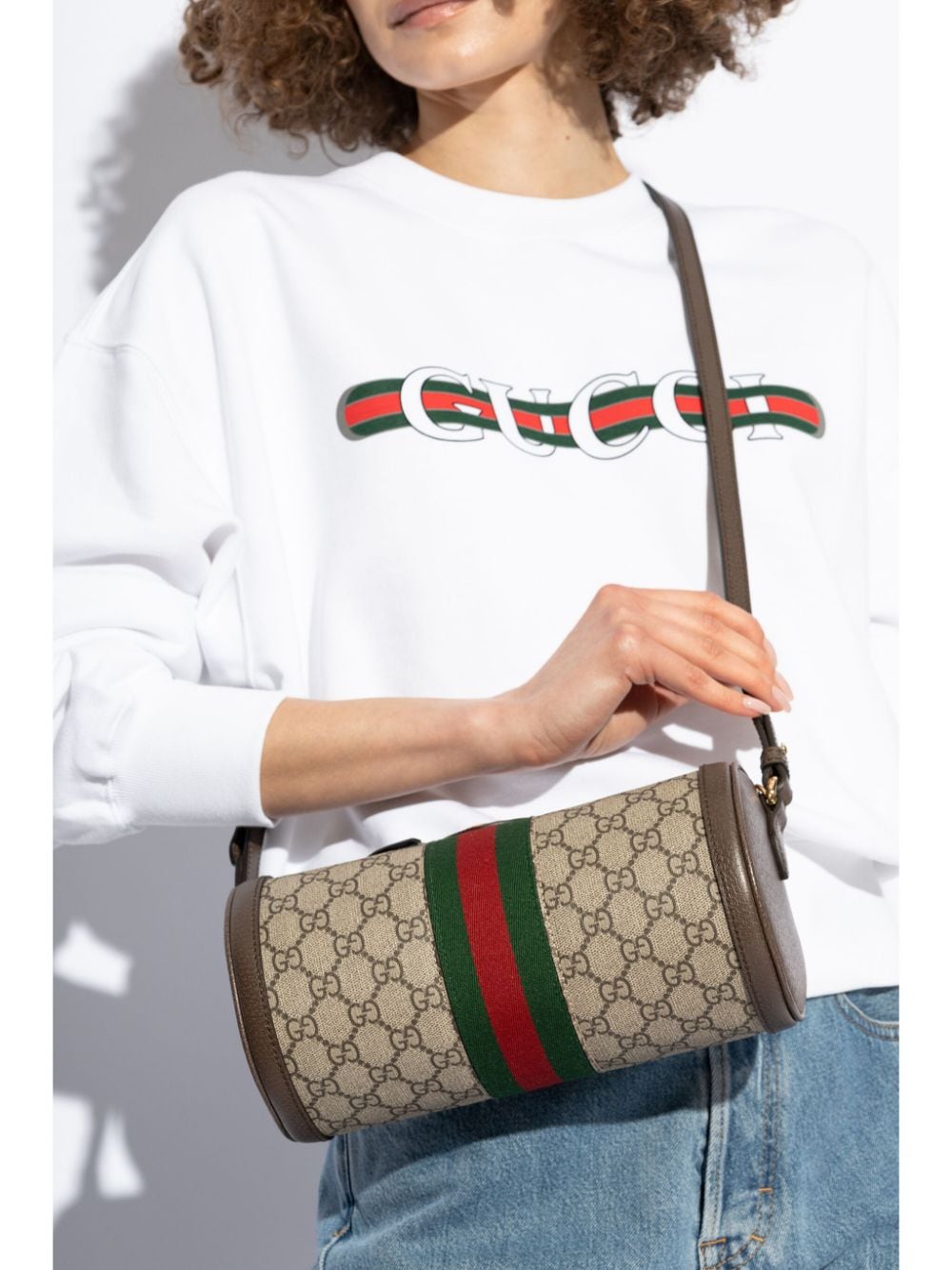 Gucci Ophidia shoulder bag - Bruin