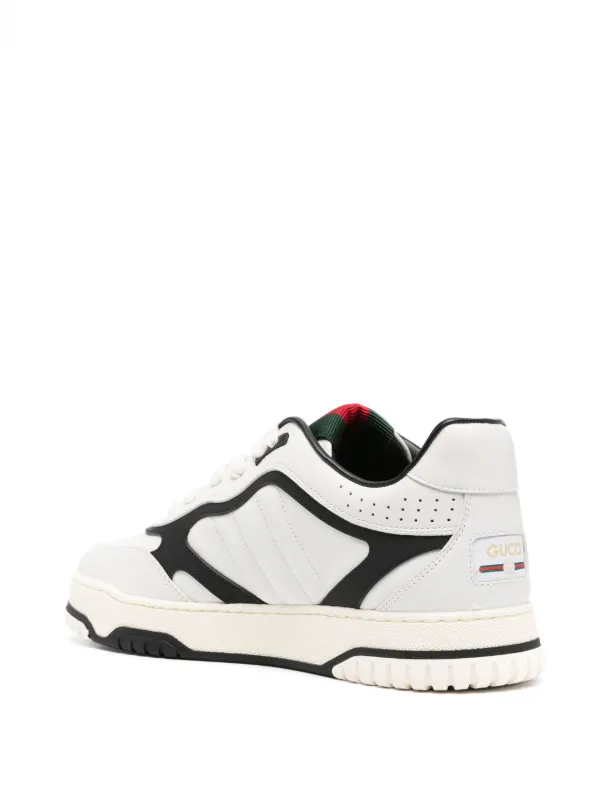 ＊GUCCI＊ Re-Web Sneakers Women's Gucci Re-Web sneaker in white leather | GUCCI® US