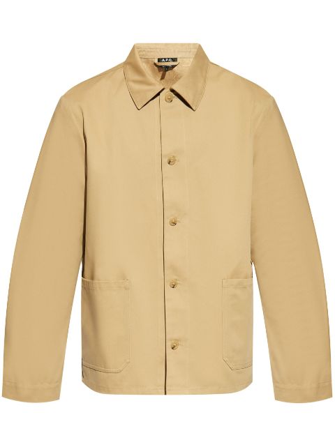 A.P.C. twill shirt jacket Men