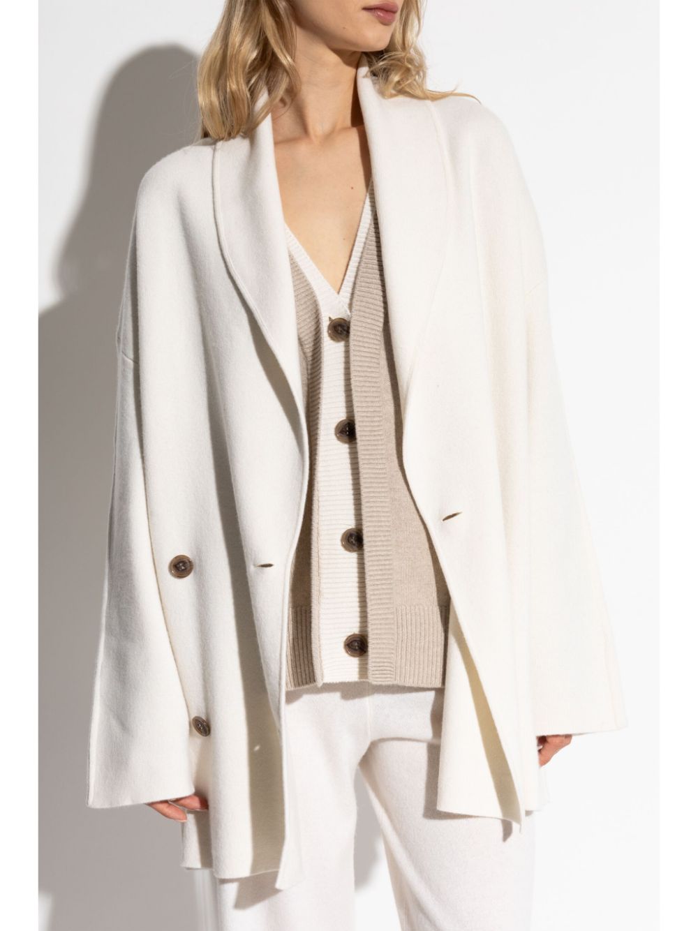 LISA YANG LINDA DOUBLE-BREASTED CASHMERE COAT 