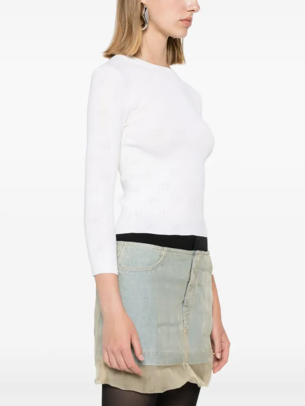 BALENCIAGA Knitwear/Sweater Gray(Total pattern) M