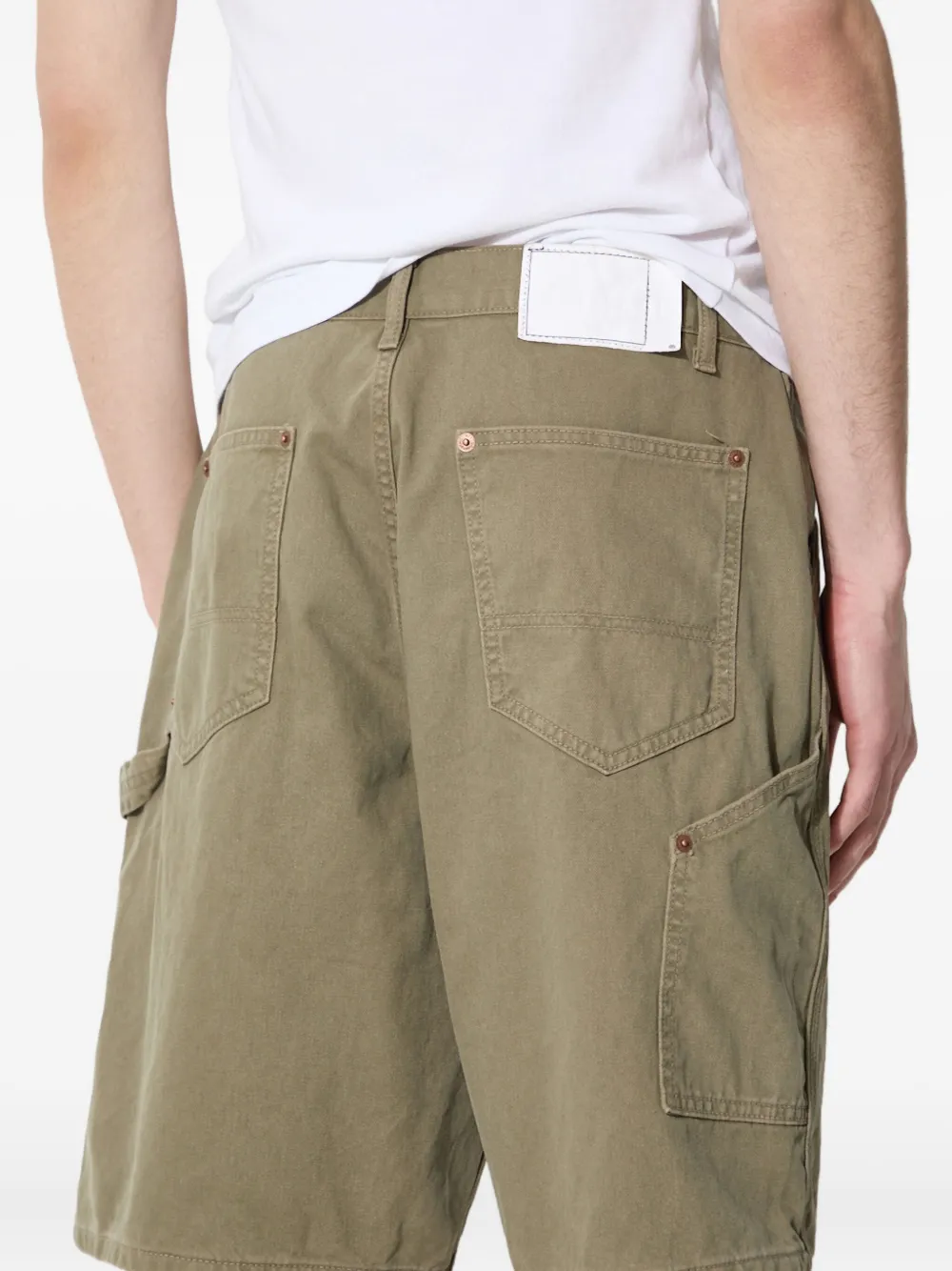 This Is Never That Denim shorts met zak Groen