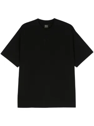 44 LABEL GROUP Camiseta Lasered De Algodão | Preto | FARFETCH BR