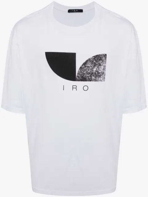 IRO logo-print cotton T-shirt