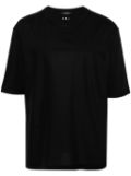 IRO drop-shoulder cotton T-shirt - Black