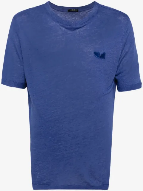 IRO T-Shirt mit Logo-Stickerei