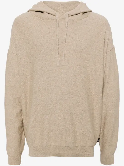 IRO hoodie con borde de canalé