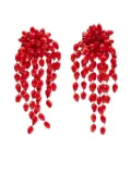 ISABEL MARANT Hanabi dangle earrings - Red