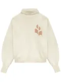 MARANT ÉTOILE Nash logo-intarsia jumper - Neutrals