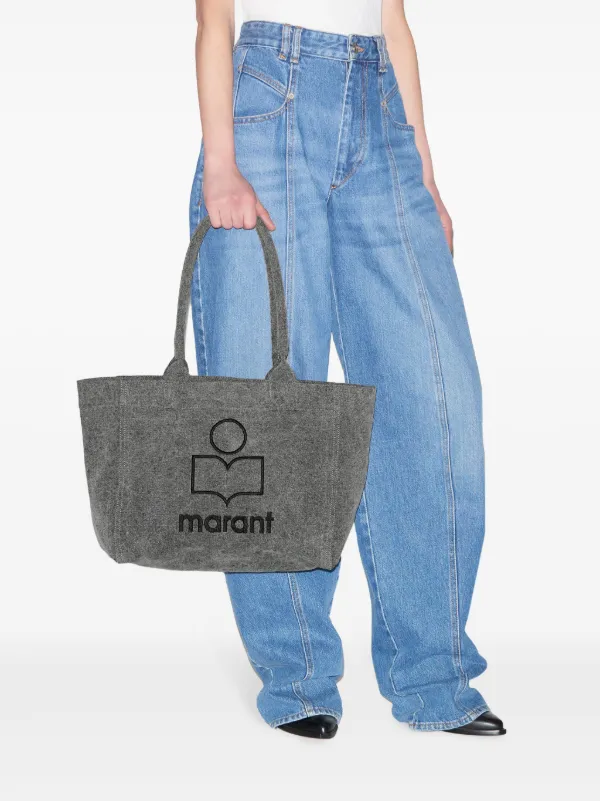 ISABEL MARANT Yenky Zipped Tote Bag | Grey | FARFETCH