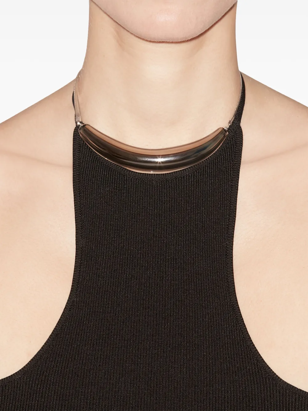 Rep ISABEL MARANT Oyan logo-charm necklace Women