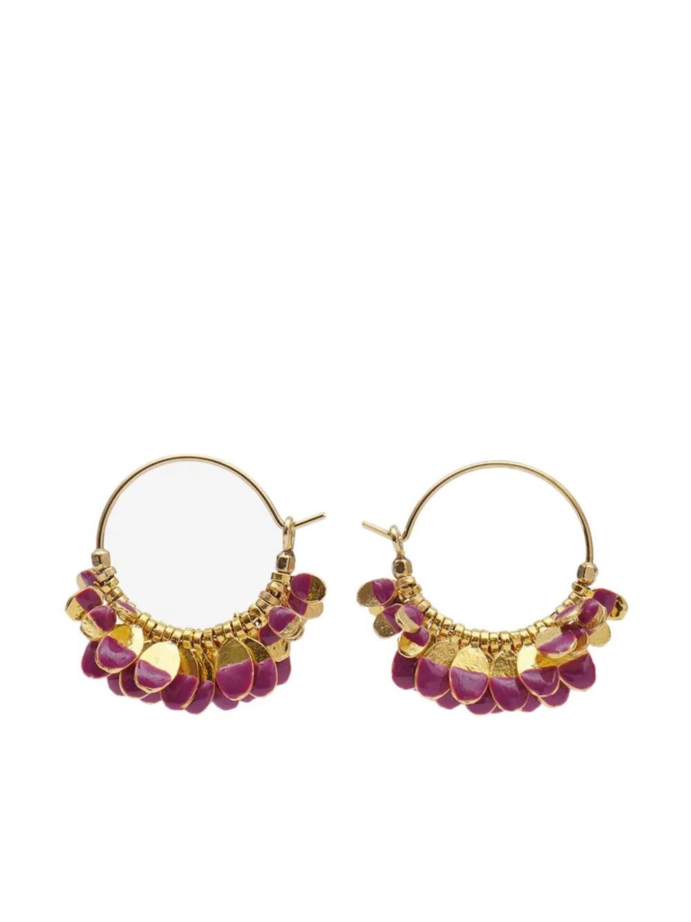 ISABEL MARANT Casablanca hoop earings - Oro