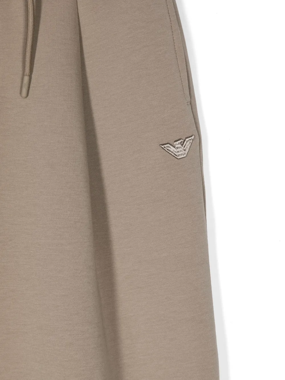 Emporio Armani Kids Trainingsbroek Beige