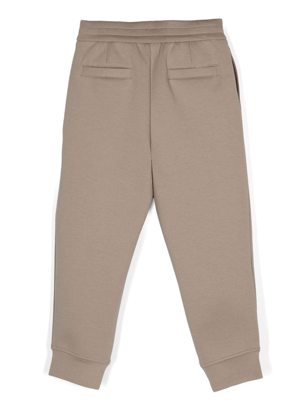 Emporio Armani Kids mid-rise track pants - Beige