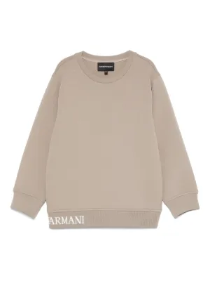 Emporio Armani Kids Boys Hoodies Sweatshirts for Kids Kidswear FARFETCH