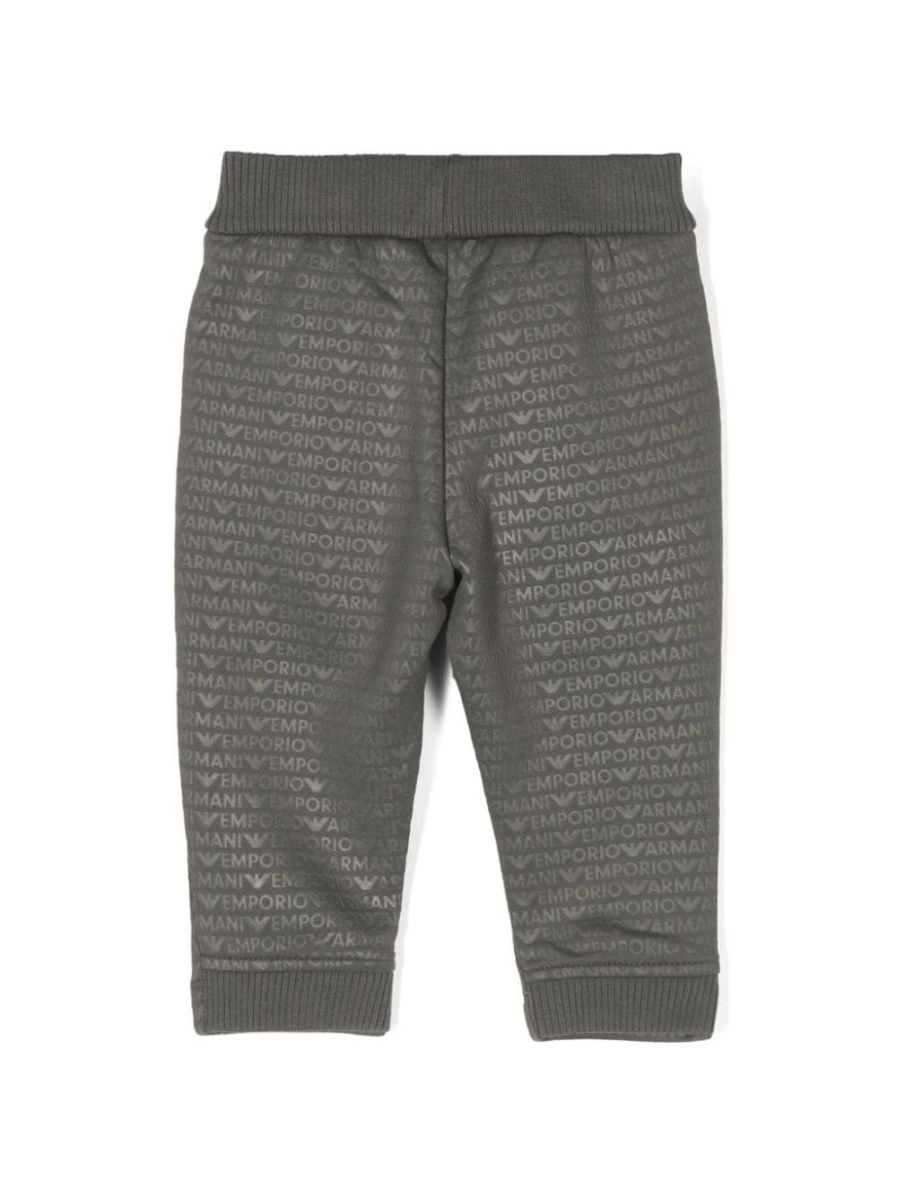 Emporio Armani Kids Trainingsbroek met logoprint - Groen