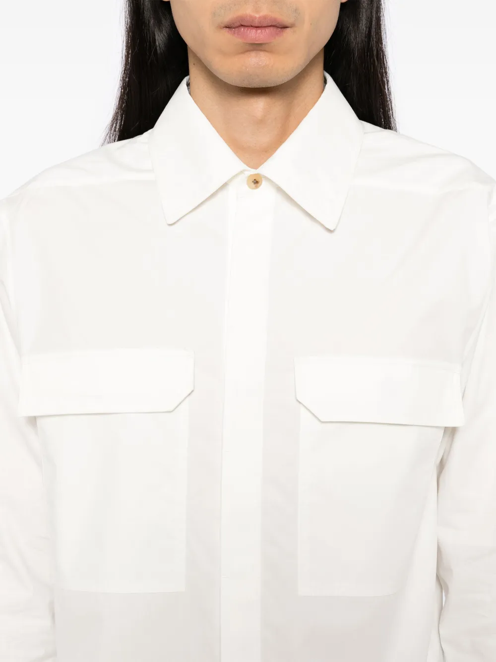 Rick Owens Blouse van biologisch katoen Wit