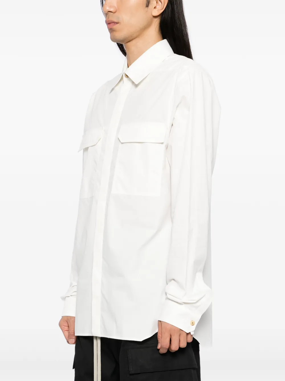 Rick Owens Blouse van biologisch katoen Wit