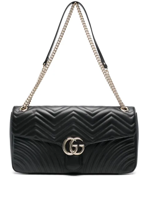 Gucci large GG Marmont shoulder bag