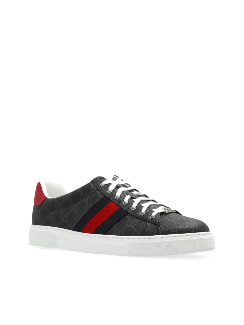 Gucci Jacquard Fabric Low-top Sneakers In Multi