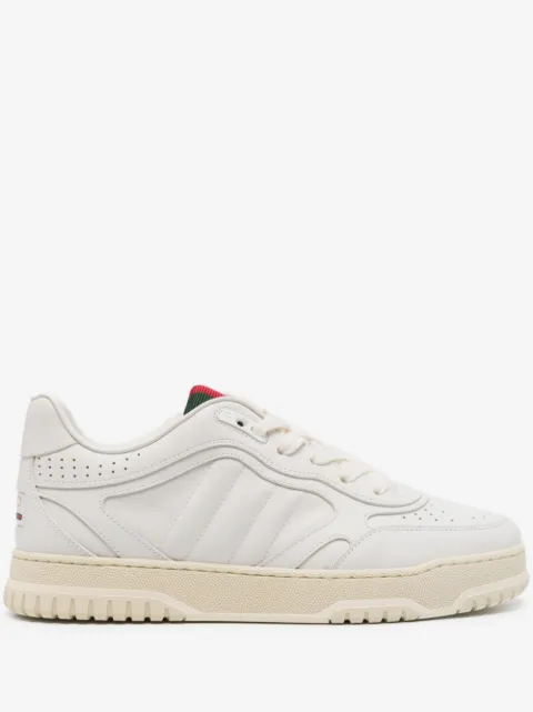 Gucci Re-Web leather sneakers