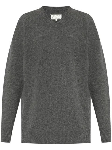 Maison Margiela V-neck wool jumper