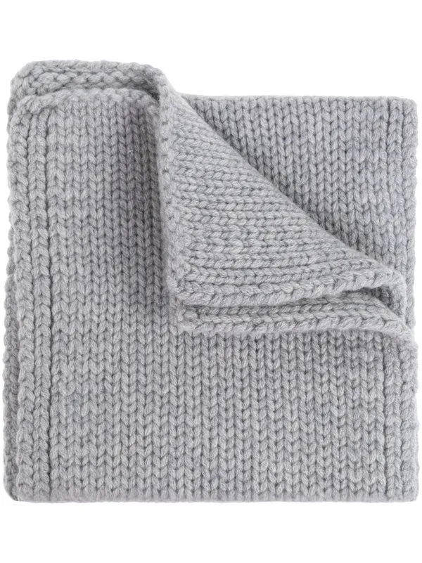 Lisa Yang Chunky Knit Cashmere Sweater in Grey