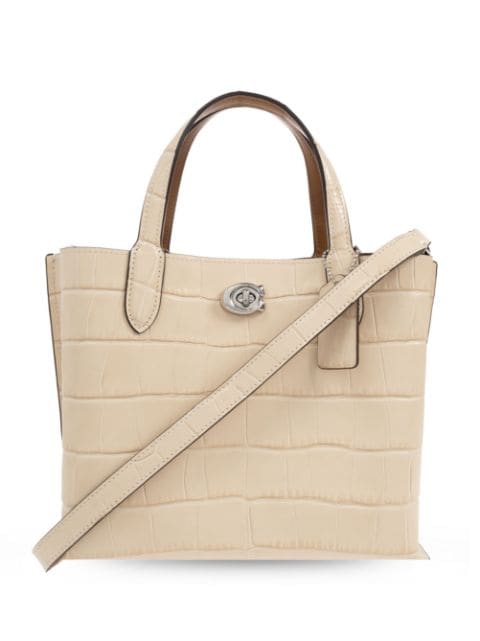 Willow 24 leather tote bag