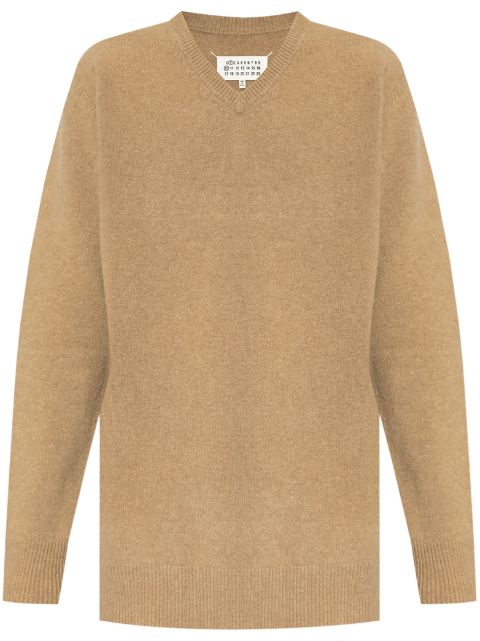 Maison Margiela V-neck wool jumper Men