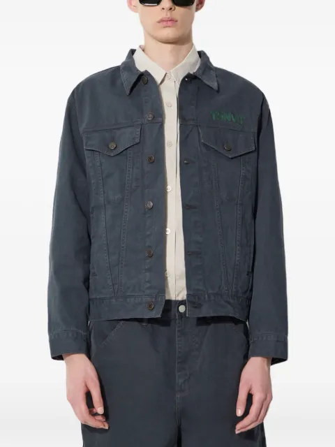 This Is Never That button denim jacket