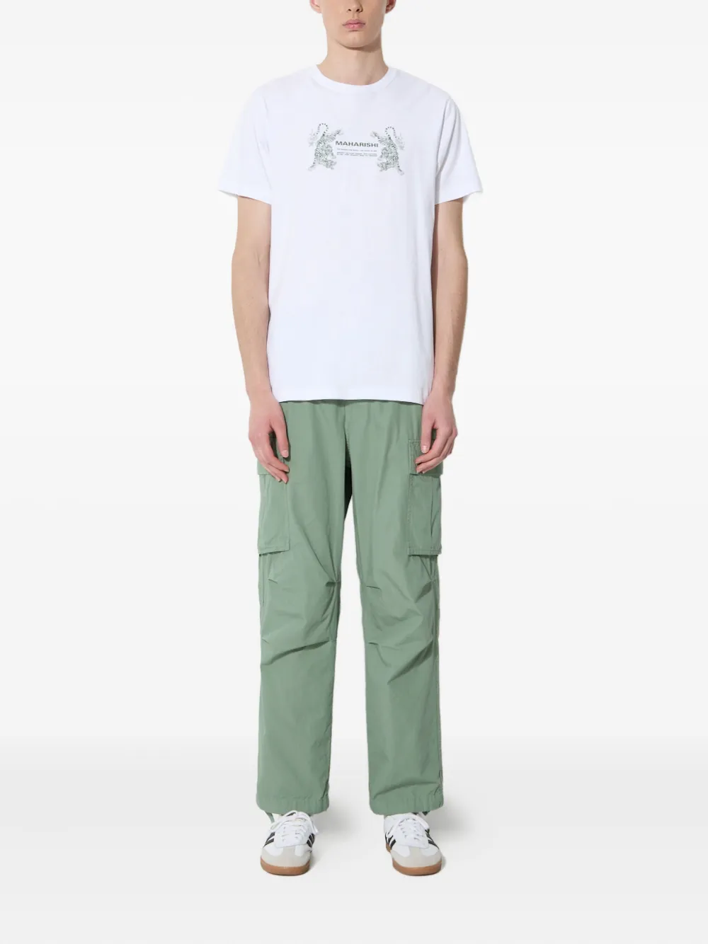 This Is Never That cargo-pocket trousers - Groen