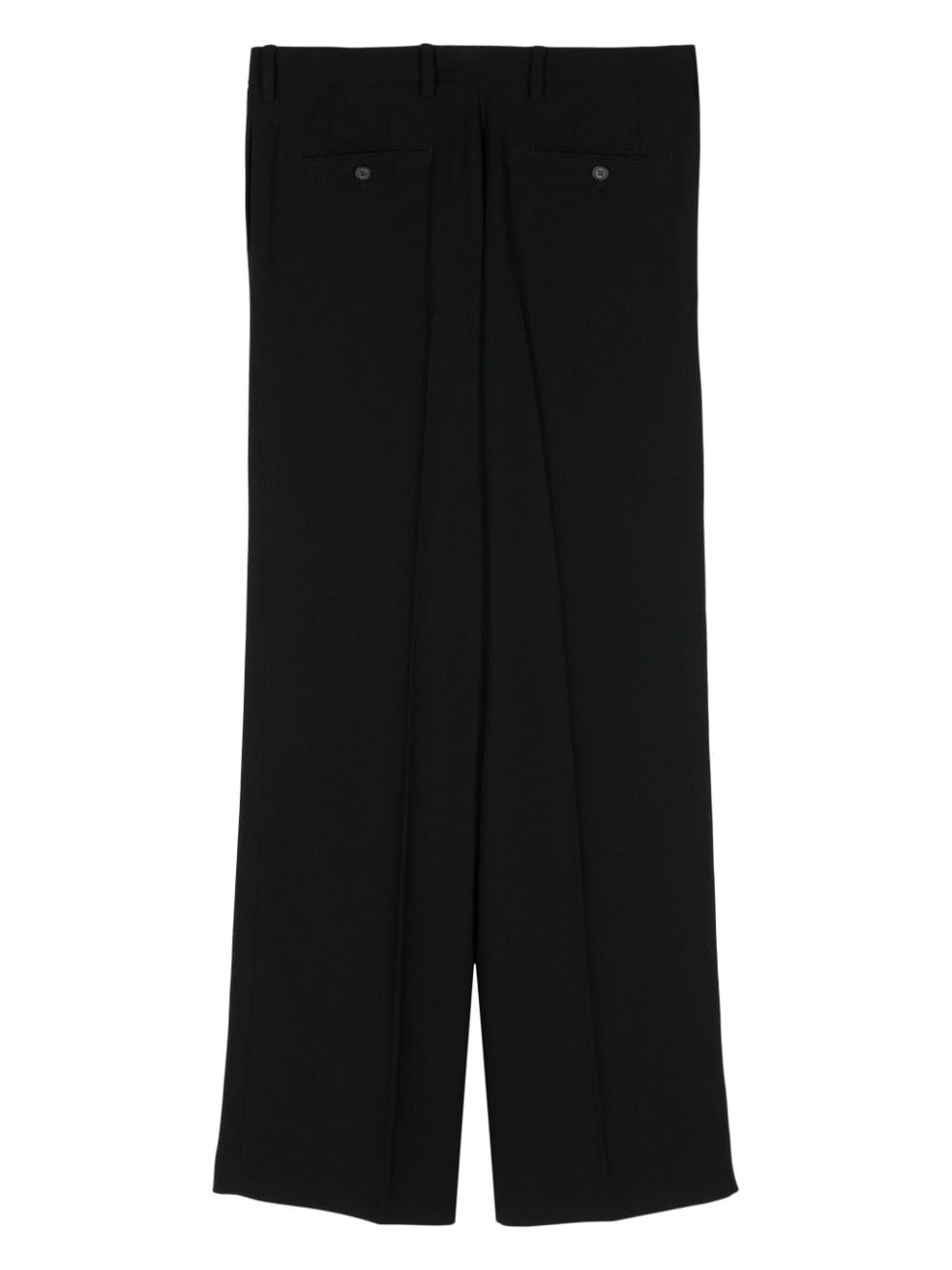 Nº21 straight-leg crepe trousers - Zwart