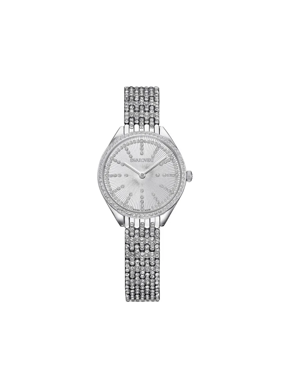 Swarovski アトラクト 34mm 腕時計 - シルバートーン Swarovski アトラクト 34mm 腕時計 - シルバートーン