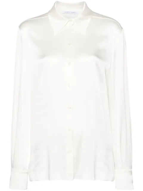 Alberta Ferretti pointed-collar shirt