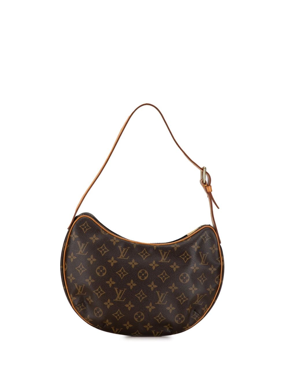 Louis Vuitton Pre-Owned 2003 Croissant hobo tas met MM monogram - Bruin