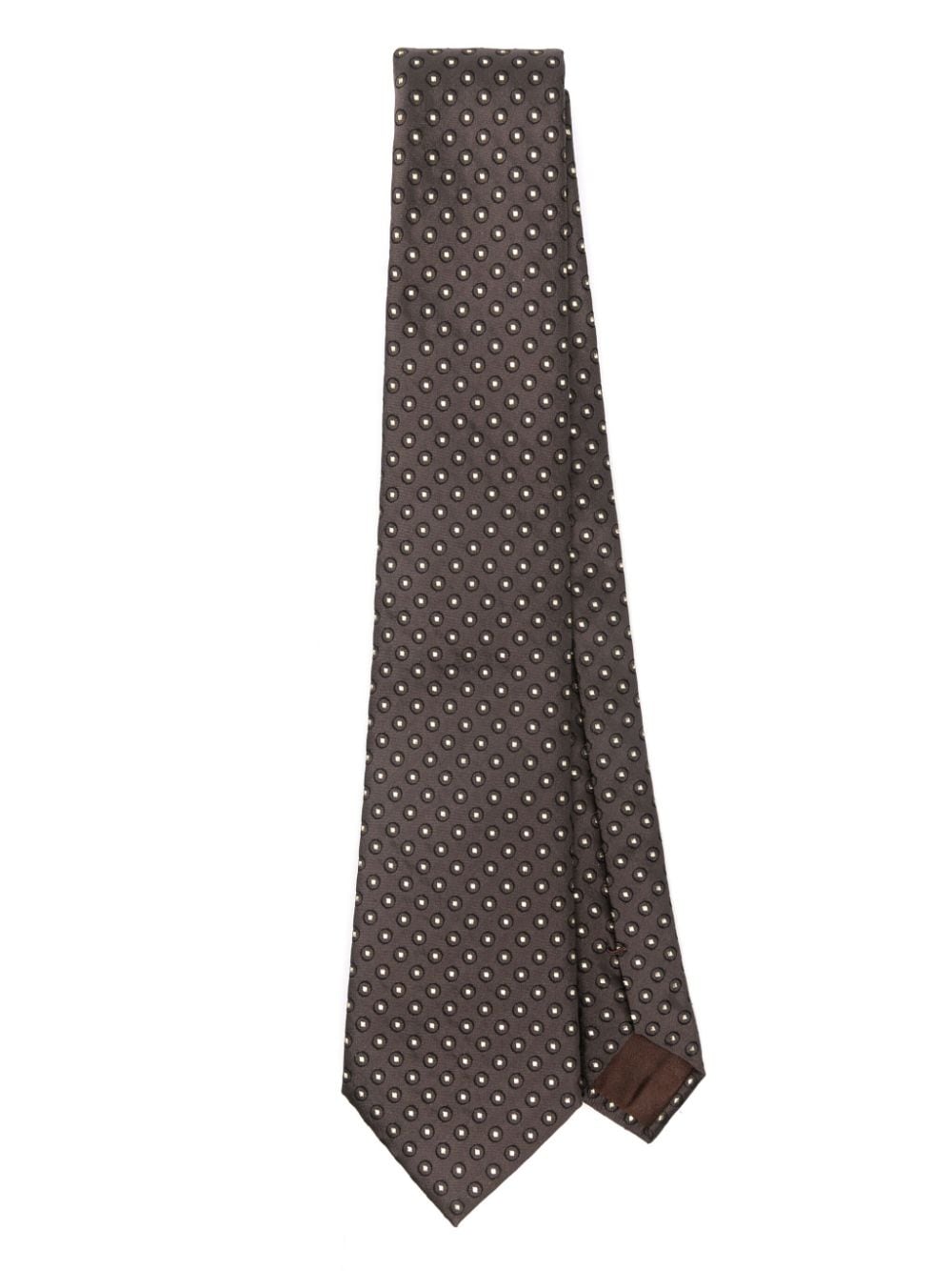 patterned-jacquard tie