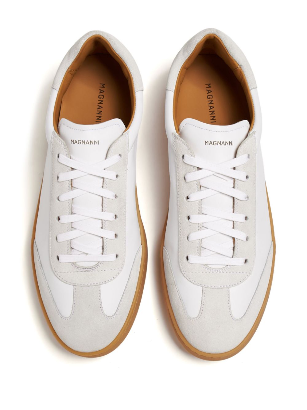 Shop Magnanni Pilar Sneakers In White